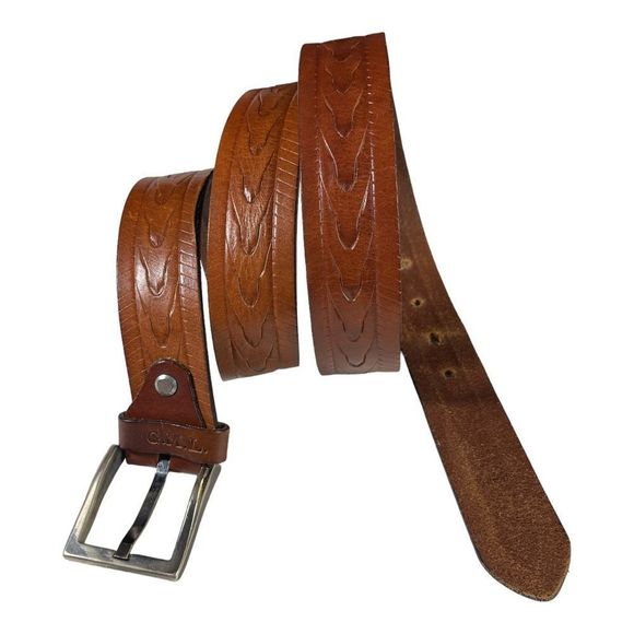 Gian Marco Laino Italian Leather Belt - Picture 1 of 7